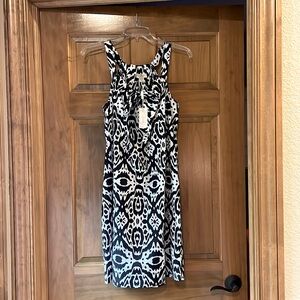 Brand new black and white simple Charlie Paige dress